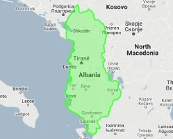 Albania Shape