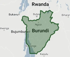 Burundi Shape