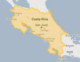 Costa Rica Shape
