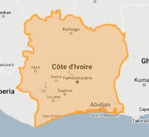 Ivory Coast Shape