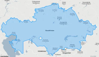 Kazakhstan Shape