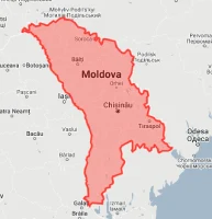 Moldova Shape