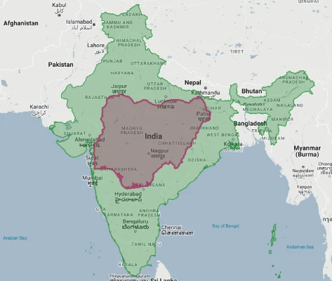 nigeria vs india size