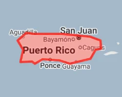 Puerto Rico Shape