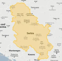 Serbia Shape