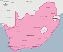 South Africa Shape