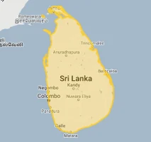 Sri Lanka Shape